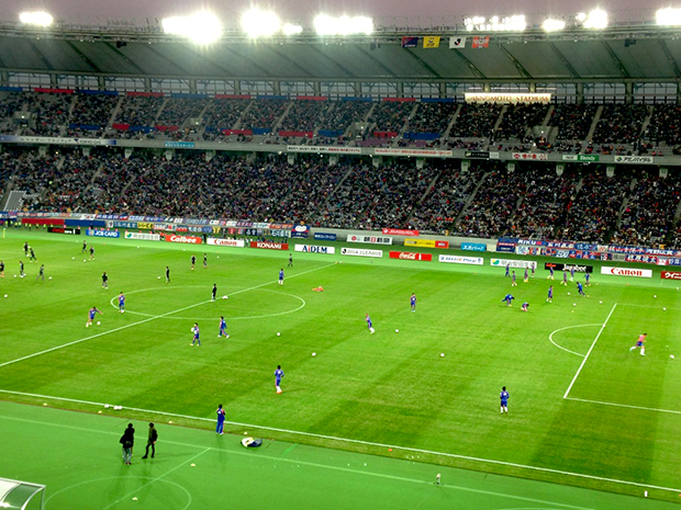 いい夫婦の日♪はサッカー観戦
